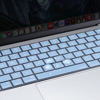 Keyboard Cover Skin For MacBook Air Pro 13 13.6 14 15.3 16 A2442 A2779 A2485 A2780 A2681 A2941 M1 M2 2021 to 2023 Sky Blue thumbnail