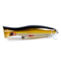8x Popper Crank 12.5cm Fishing Lure Lures Surface Tackle Fresh Saltwater thumbnail