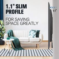 26-55 Inch Fixed TV Wall Mount Bracket TV Bracket Wall Mount up to 50KG thumbnail