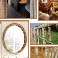 1m Sisal 20mm Rope Natural Twine Cord Thick Jute Hemp Manila  Crafting Home Decor thumbnail