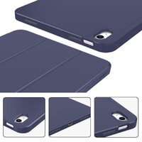 iPad 10th Case 10.9 Inch 2022 with Pencil Holder, Smart iPad Case with Soft TPU Auto Wake Sleep Dark Blue thumbnail