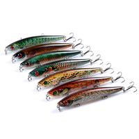 6x Popper Poppers 9.3cm Fishing Lure Lures Surface Tackle Fresh Saltwater thumbnail