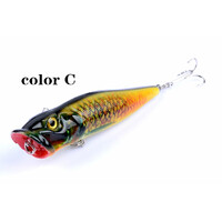 4X 9.5cm Popper Poppers Fishing Lure Lures Surface Tackle Saltwater thumbnail