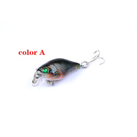 6x 4.3cm Popper Crank Bait Fishing Lure Lures Surface Tackle Saltwater thumbnail