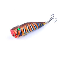 6X 7cm Popper Poppers Fishing Lure Lures Surface Tackle Fresh Saltwater thumbnail