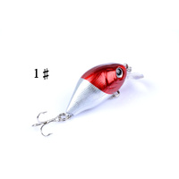 5x 5.5cm Popper Crank Bait Fishing Lure Lures Surface Tackle Saltwater thumbnail