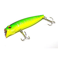 2X 9.5cm Popper Poppers Fishing Lure Lures Surface Tackle Saltwater thumbnail