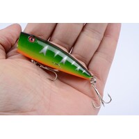 5X 7cm Popper Poppers Fishing Lure Lures Surface Tackle Fresh Saltwater thumbnail