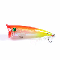 7x Popper Minnow 7.8cm Fishing Lure Lures Surface Tackle Fresh Saltwater thumbnail