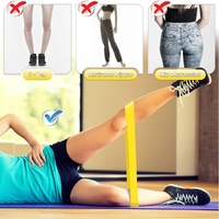 5 Pcs Resistance Bands Exercise Bands Resistance Bands Set Workout Bands Leg Yoga Bands thumbnail