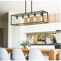 Interior Ave - Industrial 5 Light Chandelier thumbnail