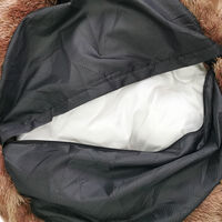 Pawfriends Dog Cat Pet Calming Bed Warm Soft Plush Round Nest Comfy Sleeping Kennel Cave 70 thumbnail