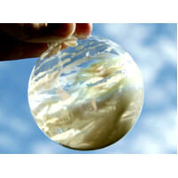 10 x Glass Bauble 10cm Diameter Round Clear with Silver Cap - table or tree centrepice personal memory theme craft gift thumbnail