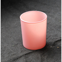 20 Pack Blush Pink Glass Votive Tealight Candle Holders House Party Cenrepiece Xmas Wedding Decor Glass Candlestick Party Decorations Bridal Valentine thumbnail