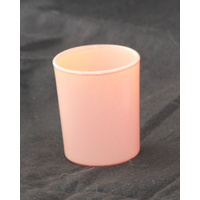 20 Pack Champagne Pale Pink Glass Votive Tealight Candle Holders House Party Cenrepiece Xmas Wedding Decor Glass Candlestick Party Decorations Bridal  thumbnail