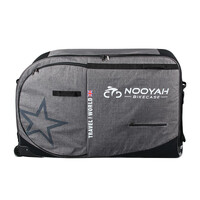 NOOYAH Bike Travel Bag Case Plane Boat Shipping Transport, Fits Cross Country All Mountain Bike, MTB, TT, Road Triathlon Bike 29er 700c thumbnail