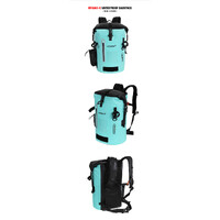 NOOYAH IPX8 Waterproof Bike Cycle Outdoor Sports Backpack Double-Layer Waterproof Bag  MINT GREEN thumbnail