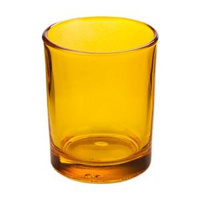 40 Pack Orange Glass Votive Tealight Candle Holders House Party Cenrepiece Xmas Wedding Decor Glass Candlestick Party Decorations Bridal Baby Shower E thumbnail