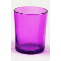 20 Pack Purple Glass Votive Tealight Candle Holders House Party Cenrepiece Xmas Wedding Decor Glass Candlestick Party Decorations Bridal Valentines Ev thumbnail