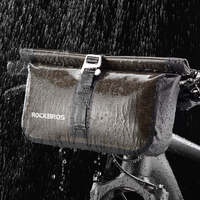 Bike Roll Bag Handlebar Panniers MTB Road Hyybrid Cruiser Commute Bike Scooter Large  5-6L Capacity Waterproof  Adjustable Straps Rockbros thumbnail