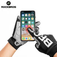 MTB Gloves Medium for Mountain Road Bike Breathable Winter Autumn Spring Cycling Camping Running Outdoor Sport Rockbros thumbnail