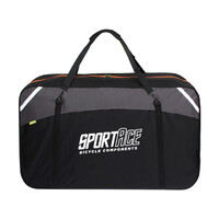 SPORTACE Bike Plane Bag Portable Soft Shell Travel Case Mountain Hybrid BMX Road Bike - 120CM X 75CM BK11- Black thumbnail