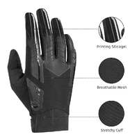 MTB Mountain Bike Gloves Size Large Finger Pads for Touchscreen Devices Road Cycling Camping Running Outdoor Sport Rockbros thumbnail