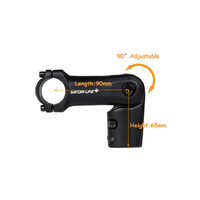 Satori UP2 Plus Ebike Height Adjustable Stem MTB Mountain Cable Hide thumbnail