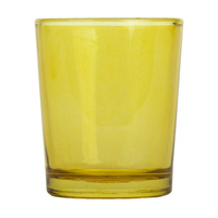 20 Pack Yellow Glass Votive Candle Holders Table Centreoieces  Xmas Wedding Anniversary Event Recption Party Function or Home Decor thumbnail