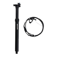 ZOOM MTB Adjustable seatpost Internal Cable 30.9 Diameter 125mm Travel Adjustable Height via Thumb Remote Lever - thumbnail
