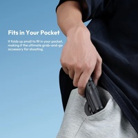 Ulanzi JJ03 Magnetic Phone Tripod Wireless Phone Grip Selfie Stick Desktop Tripod with Remote Control Photography Livestreaming thumbnail