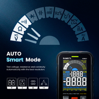 KAIWEETS Digital Multimeter Voltmeter Smart Electrical Tester Measures Voltage Current Resistance Continuity Duty-Cycle Capacitance Temperature Freque thumbnail