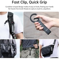 ULANZI MA30 Magnetic Phone Tripod Stand for iPhone - Aluminium Maglock Smartphone Mini Tripod Pocket Cell Phone Stand Dual-Sided Magnet Quick Mount Co thumbnail