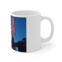 Ceramic Coffee Cups, 11oz, Trump Rally 2024 DJT Pro Trump Mug thumbnail