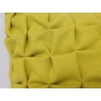 Pack of 4 Flux Mustard Yellow 3D Textured 45cm x 45cm Cushion Covers thumbnail