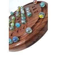 Wooden Solitaire Game - Marble balls thumbnail