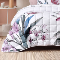 Bianca Carmela White Polyester Bedspread Set King thumbnail