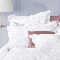 Bianca Elegance Cordelia White Bedspread Set Queen thumbnail