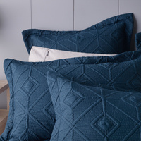 Bianca Kazimir Navy Polyester Coverlet Set Super King thumbnail