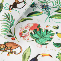 Bedding House Crazy Jungle Multi Cotton Quilt Cover Set Single thumbnail