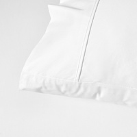 Accessorize 400TC White Bamboo Cotton Mega / Super Sheet Set 50cm Wall Super King thumbnail