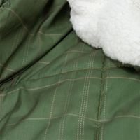 Ardor 3 Pcs Cammy Deep Khaki Comforter Set with Sherpa Reverse Queen/King thumbnail