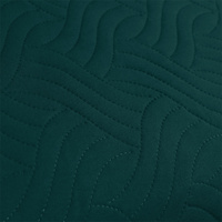 Ardor Asher Deep Teal Embossed Vintage Washed Quilt Cover Set Queen thumbnail