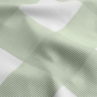 Ardor Ashlea Sage Oversized Waffle Check Quilt Cover Set King thumbnail