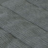 Ardor Campbell Charcoal Crinkled Texture Quilt Cover Set King thumbnail