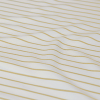Ardor Frankie Yellow Stripe Yarn Dyed Reversible Quilt Cover Set King thumbnail