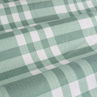 Ardor Ronan Grey Plaid Jacquard Quilt Cover Set King thumbnail