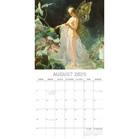 Fairies - 2025 Square Wall Calendar Arts 16 Months Premium Planner Gift thumbnail