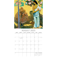 Gauguin - 2025 Square Wall Calendar Arts 16 Months Premium Planner Gift thumbnail