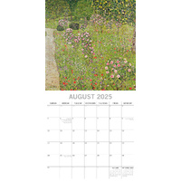 Klimt - 2025 Square Wall Calendar Arts Landscapes 16 Months Premium Planner Gift thumbnail